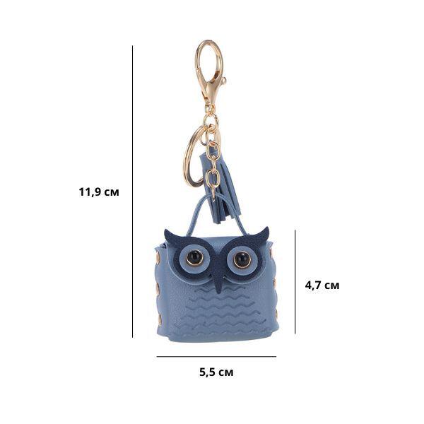 Брелок-монетница из экокожи L00196-1 11,9х5,5 см Синий - фото 4 Брелок-монетница из экокожи L00196-1 11,9х5,5 см Синий - фото 4