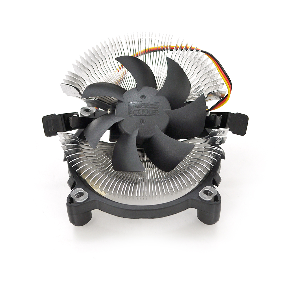 Кулер процесорний pccooler q10 intel lga 115x 775 amd 754 939 am2 am3 3 pin 2000 про хв (YUT_V917)