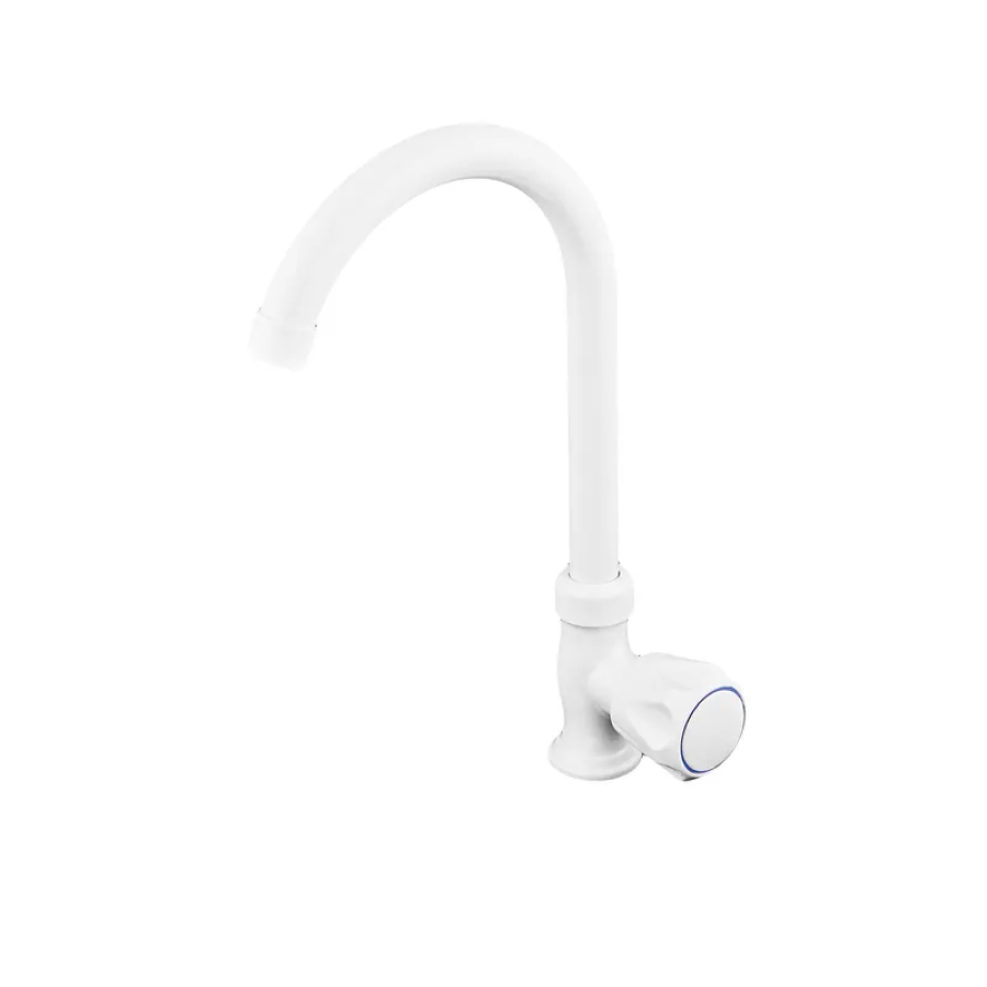 Кран для холодной воды PLAMIX Mono-005 White (PM0675) Кран для холодной воды PLAMIX Mono-005 White (PM0675)
