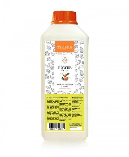 Гель-мыло New Life для рук и тела питательное 1000 мл (4820197802302)