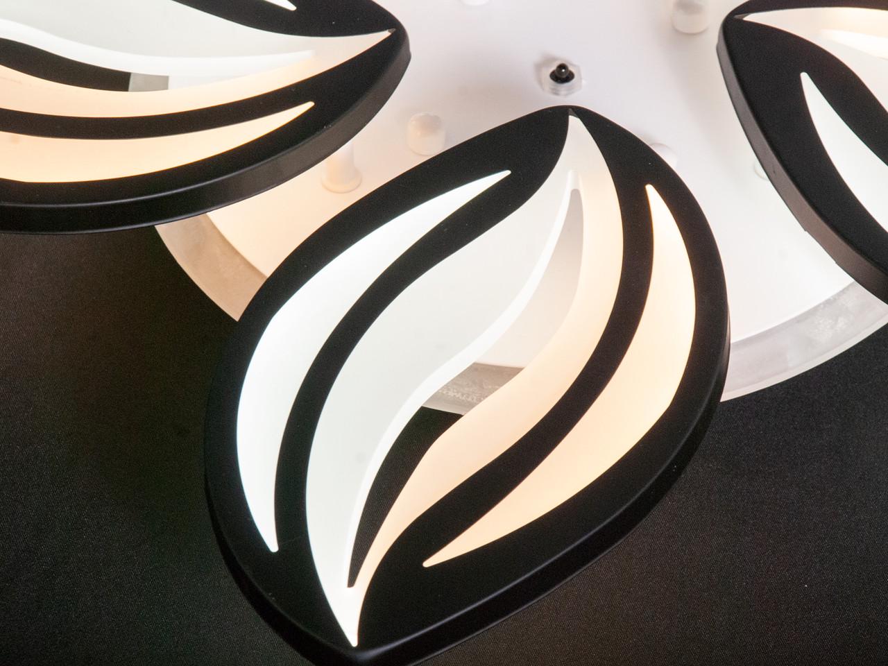 Люстра светодиодная в спальню с диммером 8092-5BK-LS 75W Черный (2400056814) - фото 5 Люстра светодиодная в спальню с диммером 8092-5BK-LS 75W Черный (2400056814) - фото 5