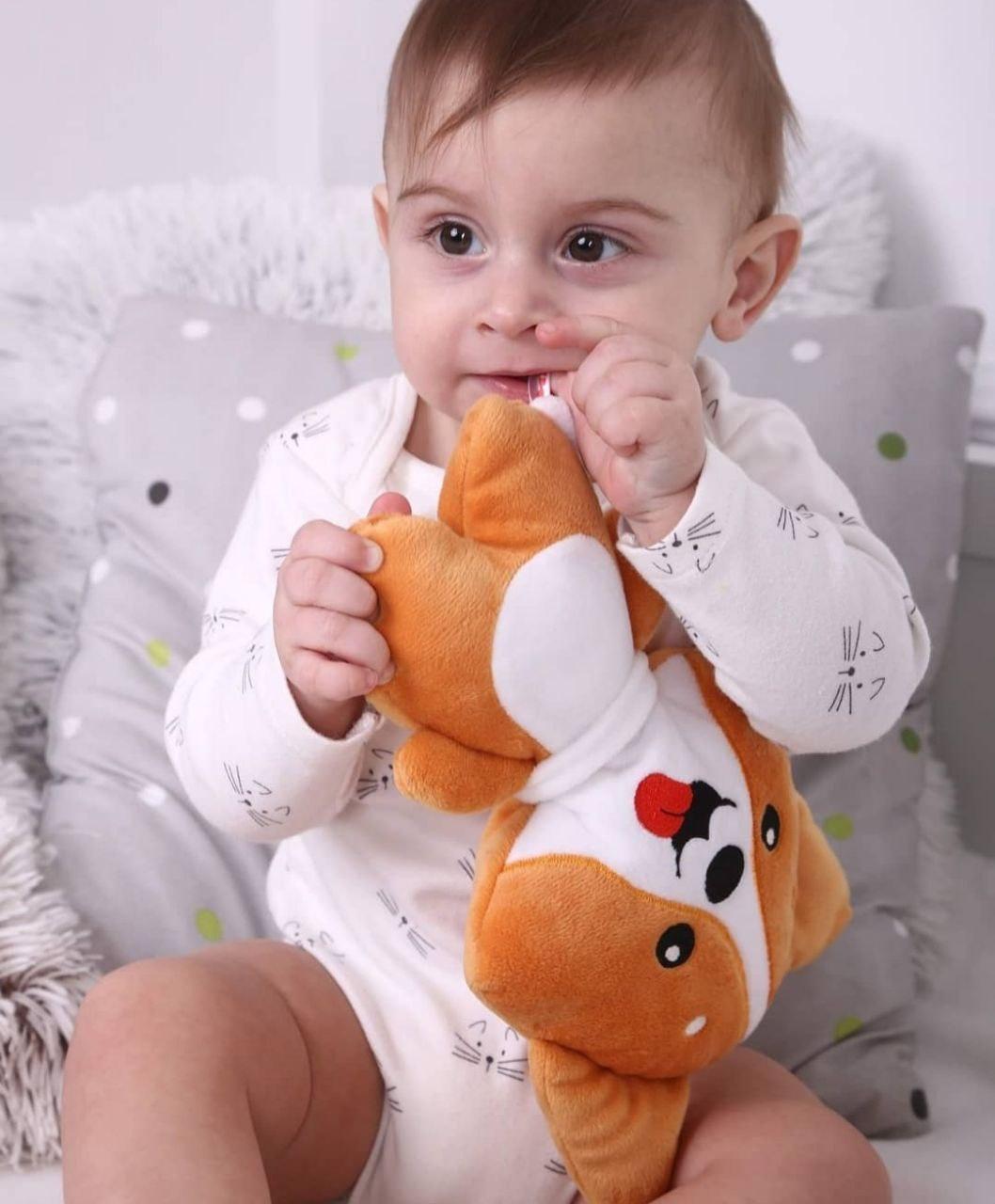 Игрушка-грелка Корги с вишневыми косточками (1643642617) - фото 4 Игрушка-грелка Корги с вишневыми косточками (1643642617) - фото 4