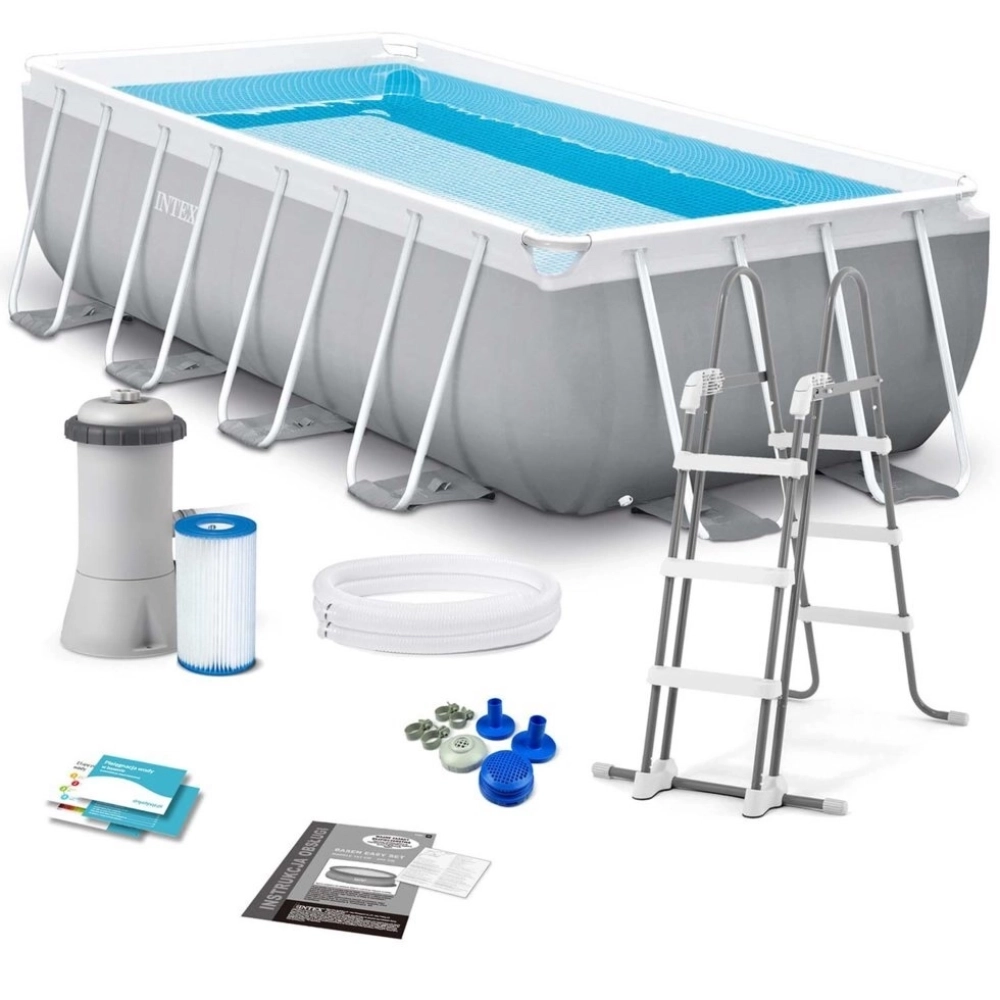 Бассейны Intex 26790 Prism Frame Pool 400x200x122 см (22483) Бассейны Intex 26790 Prism Frame Pool 400x200x122 см (22483)