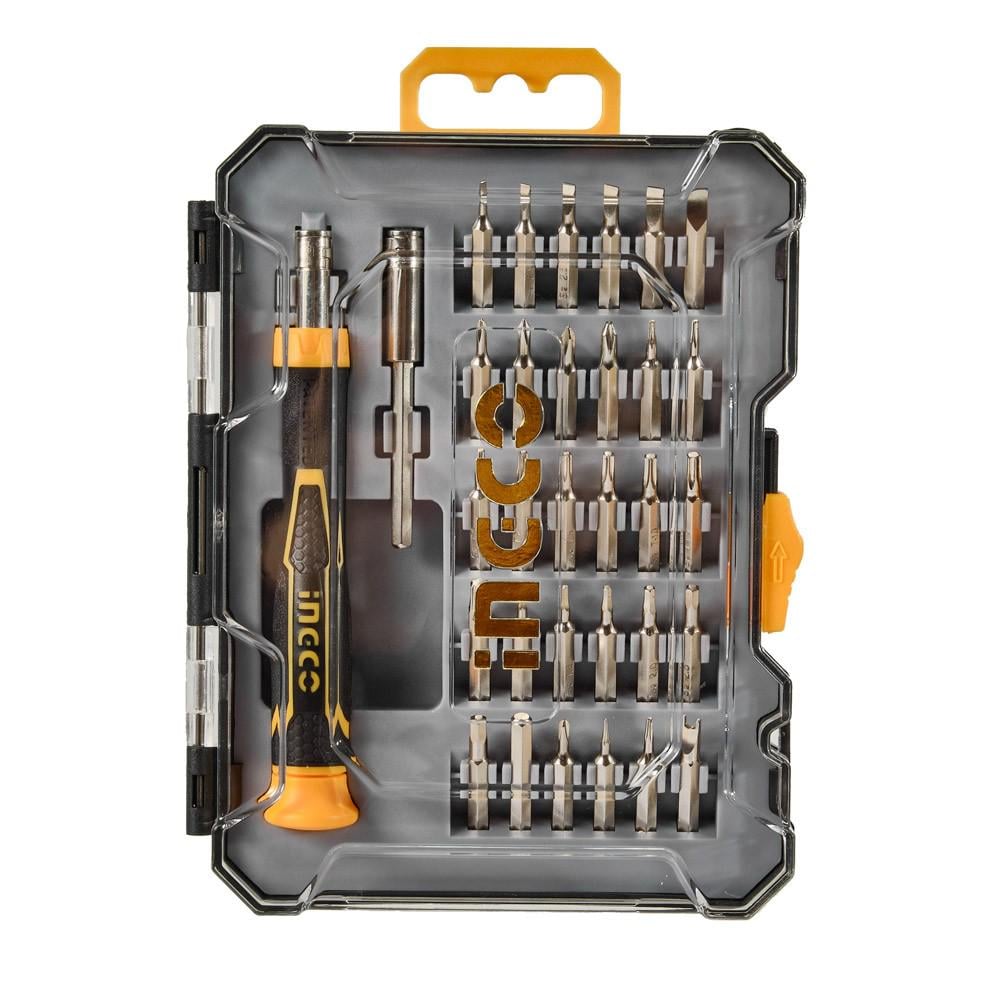 Отвертка прецизионная INGCO INDUSTRIAL с набором бит 32 шт. (HKSDB0348) Отвертка прецизионная INGCO INDUSTRIAL с набором бит 32 шт. (HKSDB0348)