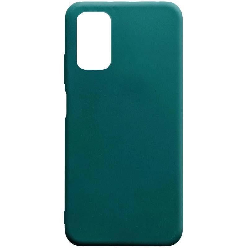Противоударный Силиконовый чехол Candy для Xiaomi Redmi Note 9 4G / Redmi 9 Power / Redmi 9T Зеленый/Forest Green