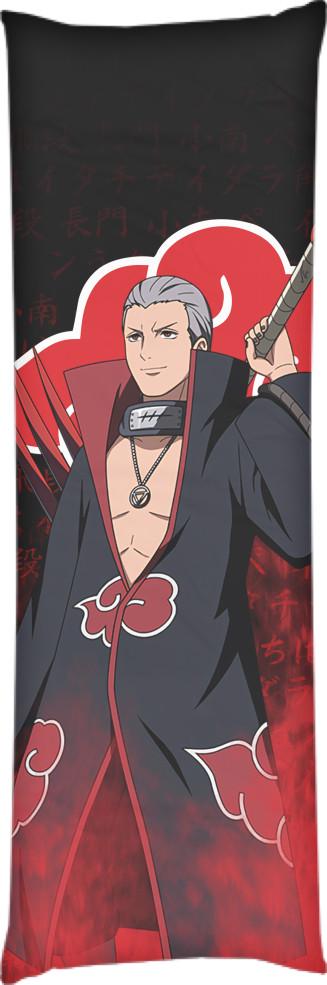 Подушка дакімакура Hidan Akatsuki 50x150 см (13549534)