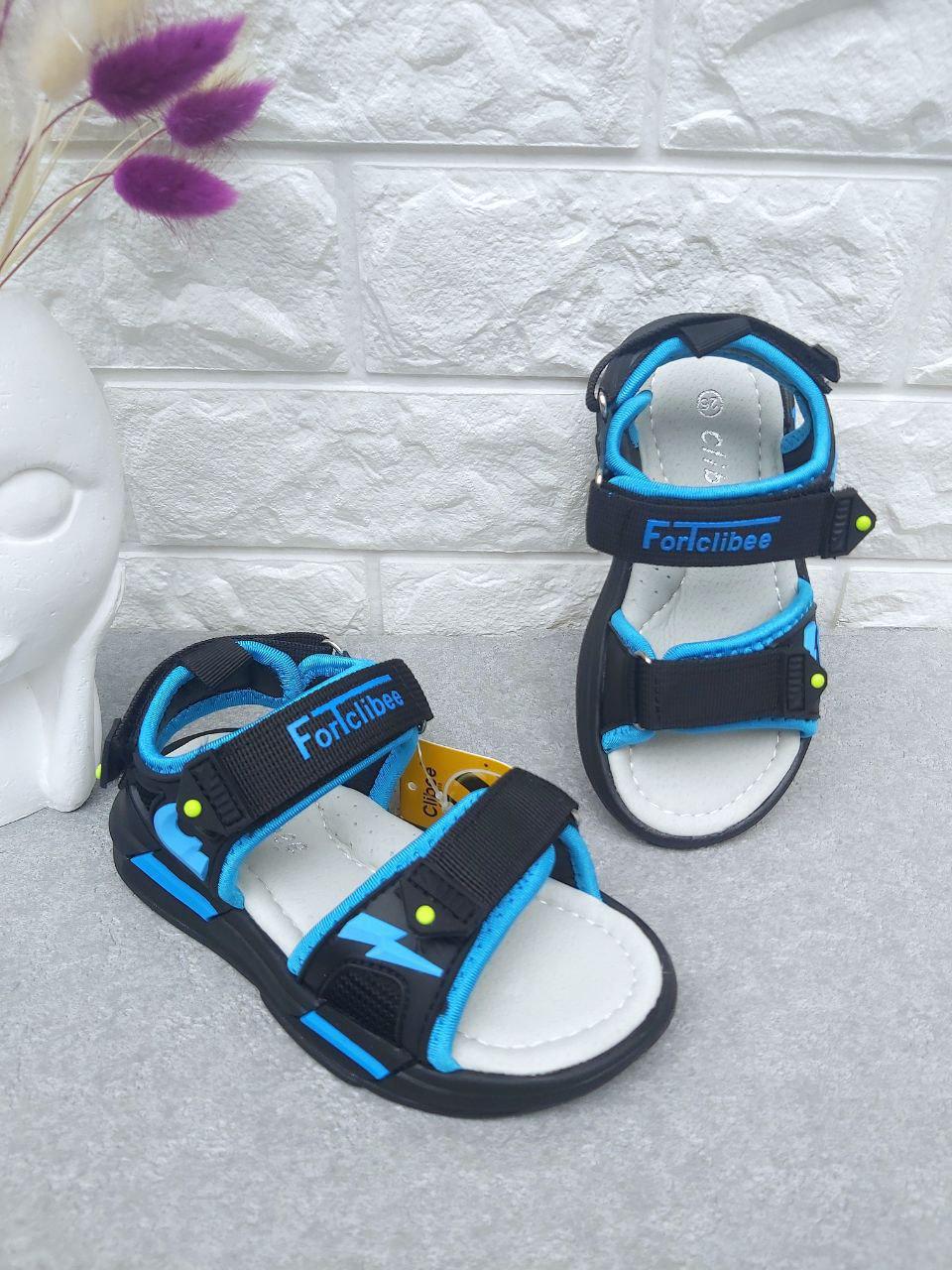 Босоніжки для хлопчика Clibee 1181 р. 31 20,2 см Чорний (1181)