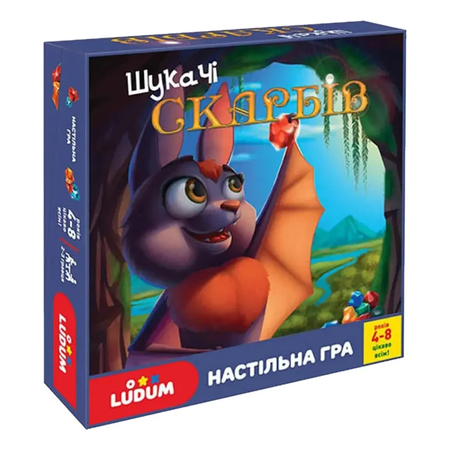 Настільна гра дитяча Ludum "Шукачі скарбів" LD1049-55 українською мовою (8068)