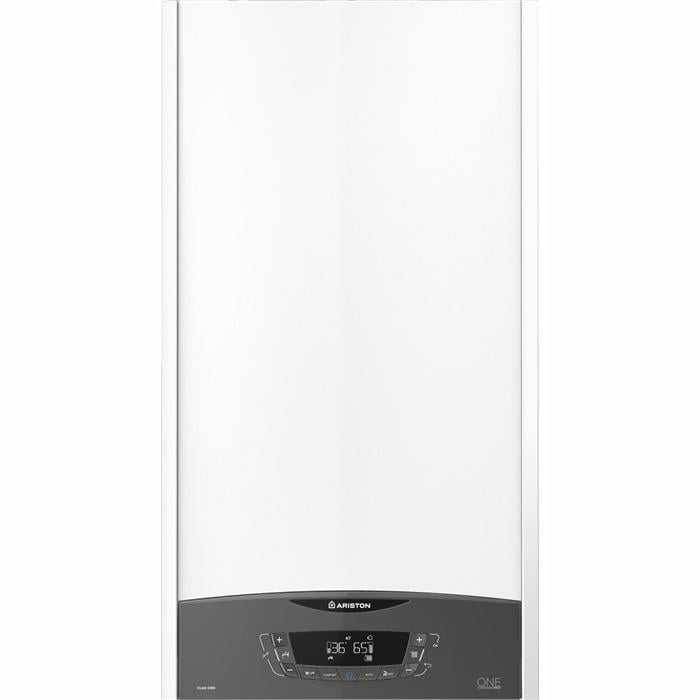 Котел газовий Ariston CLAS ONE 24 кВт 240 м2 конденсаційний двоконтурний + труба (3301021)