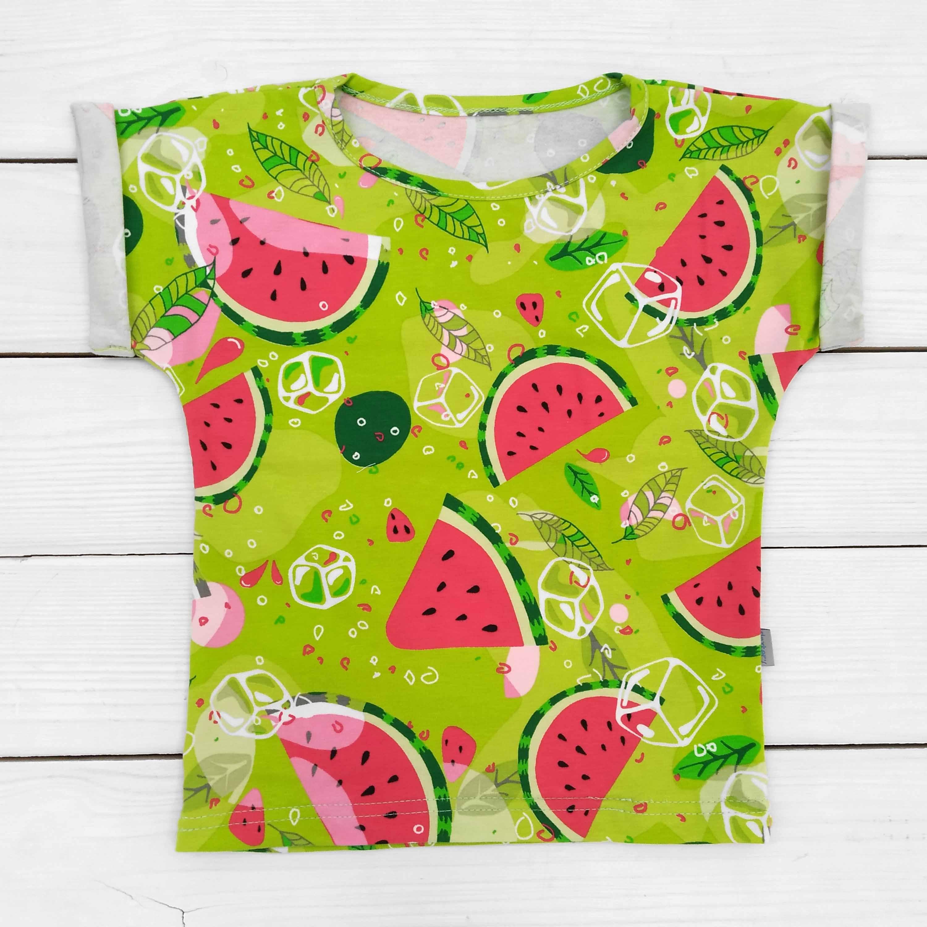 Футболка детская Dexter's Watermelon 135 110 см Зеленый (d135ар-нв)