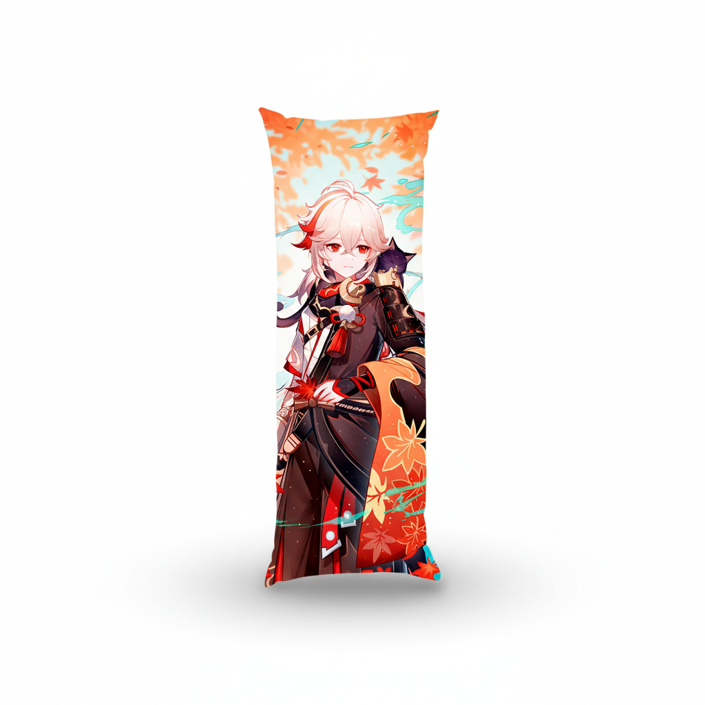 Декоративна подушка Kaedehara Kazuha Genshin Impact 13х34 см (94537)