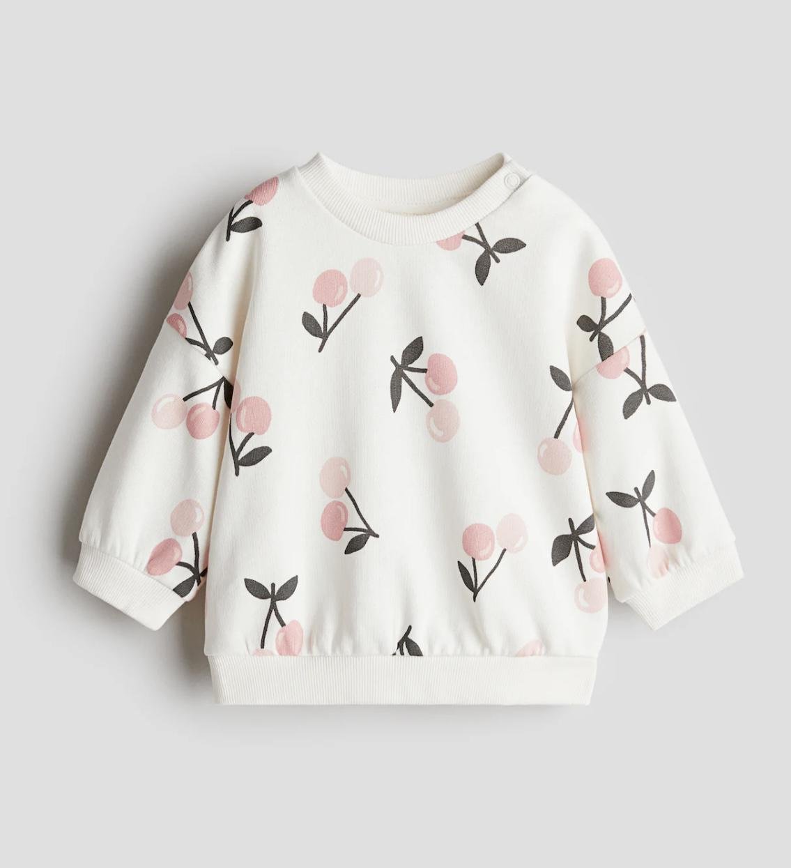 Свитшот детский H&M 92 см Белый (75514)