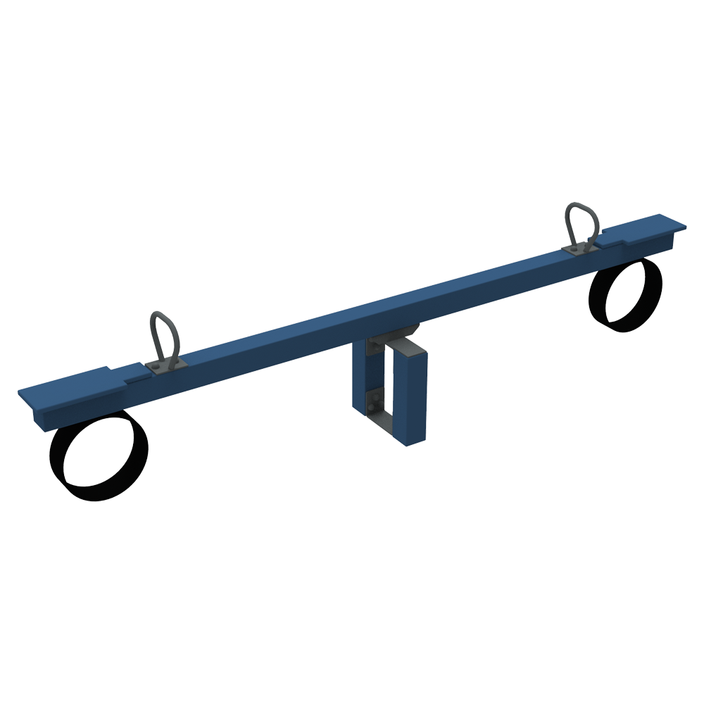 Качеля-балансир для детской площадки Kidigo Элит 300х40х60 см Синий (1127670972)