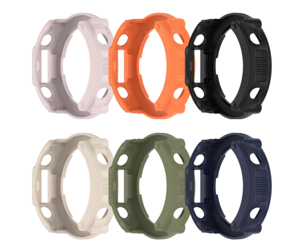 Чехол силиконовый для смартчасов Amazfit T-Rex Ultra Синий - фото 3