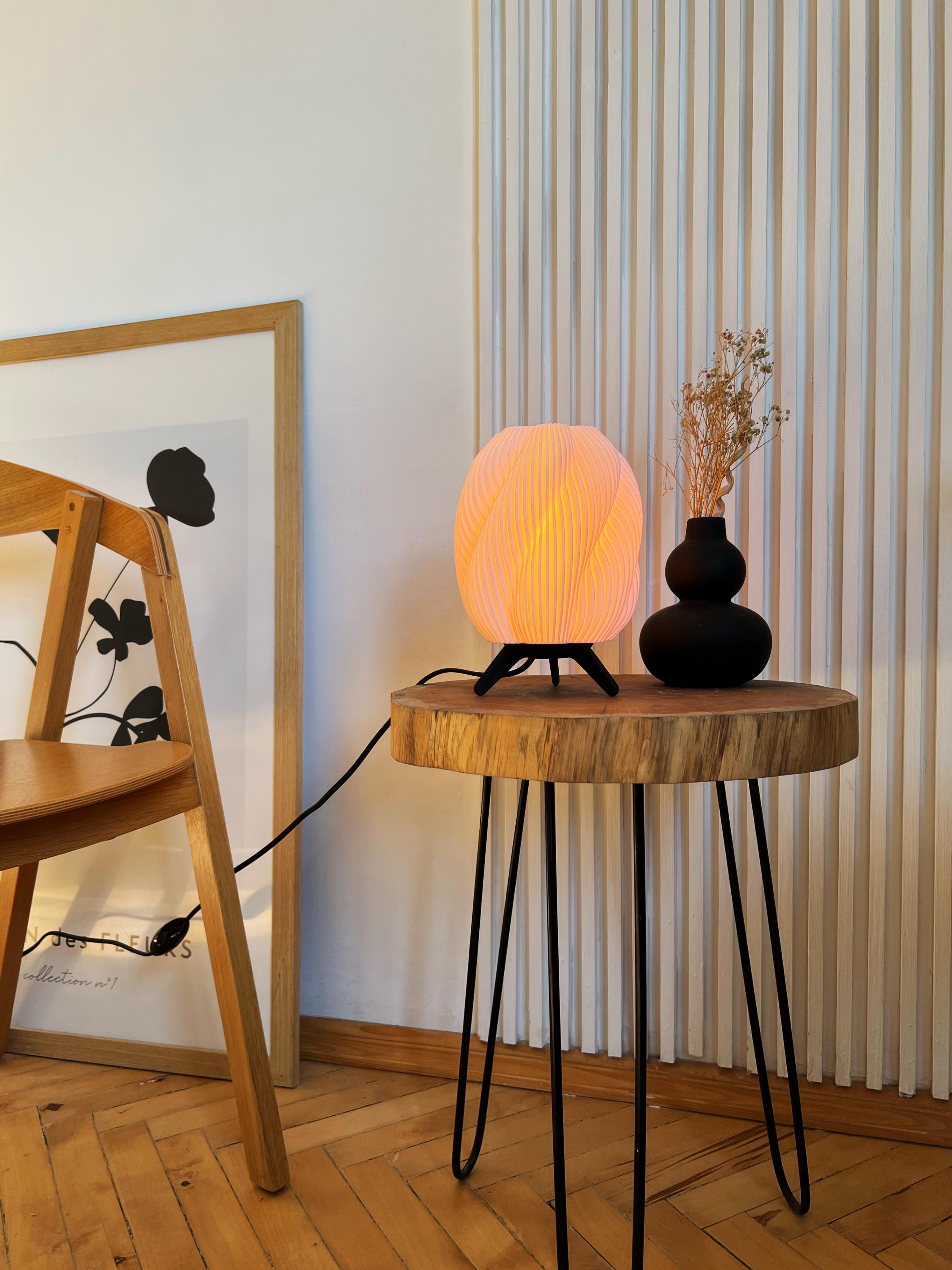 Настільна лампа TEPLO FLOWA L 3,1 Вт Е27 Білий (100101) - фото 8