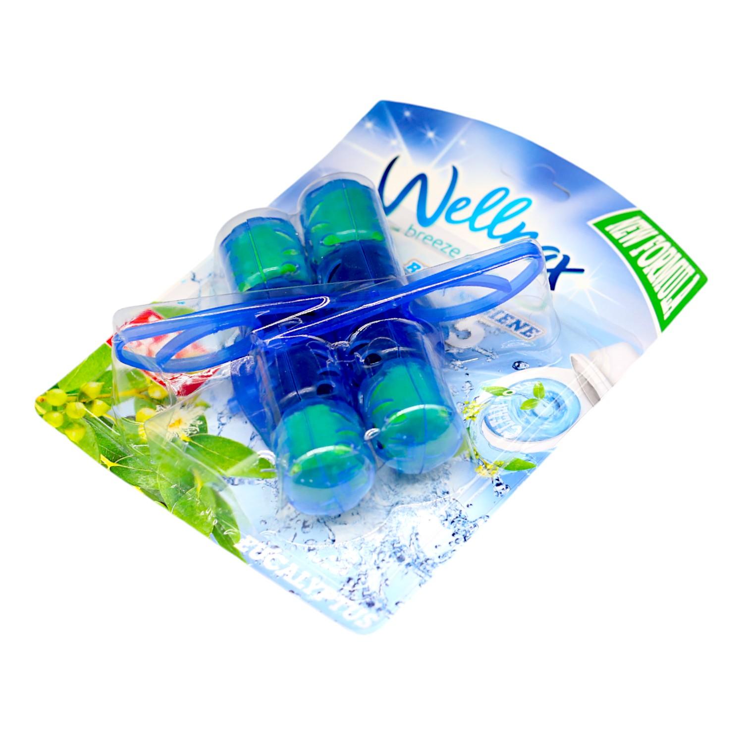 Туалетний блок Wellnax Blue Water Евкаліпт 2x50 г (НФ-00007175)