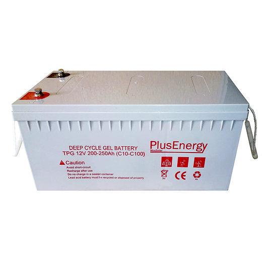 Акумулятор гелевий GEL 250Ah/12v PlusEnergy TPG250