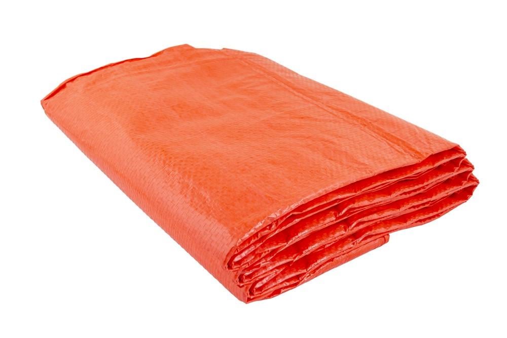 Тент 6х8 м 110 г/м2 Оранжевый (8906081) - фото 2