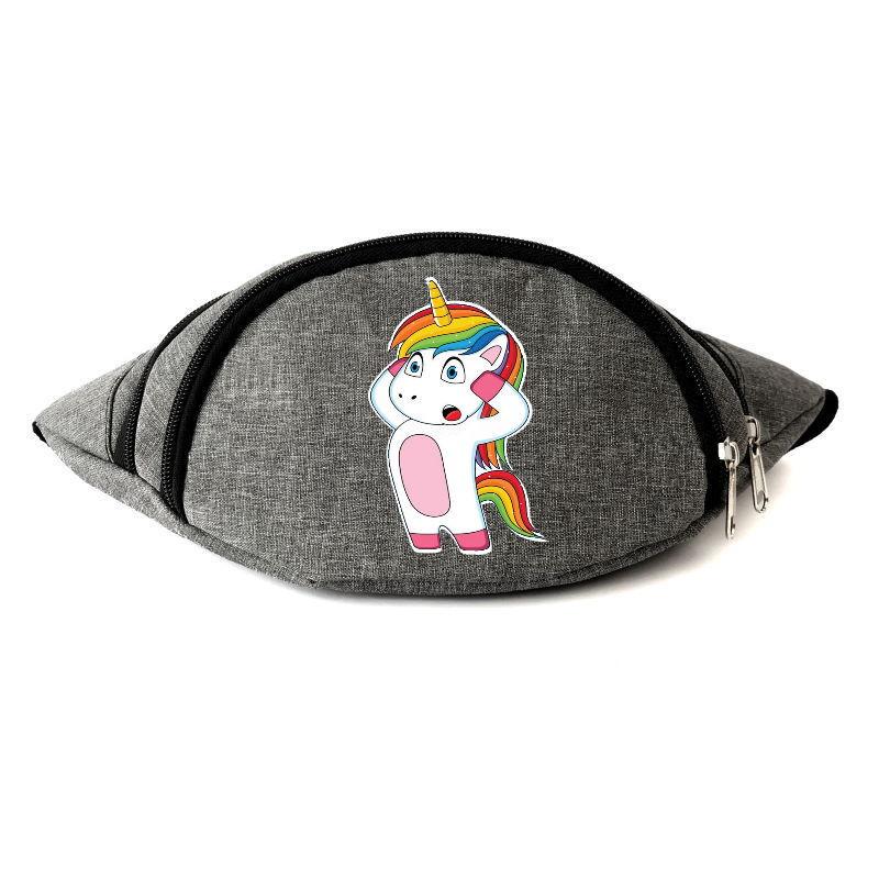 Поясная сумка-бананка Cappuchino toys Unicorn EDN 0016 Серый (1369989303) Поясная сумка-бананка Cappuchino toys Unicorn EDN 0016 Серый (1369989303)