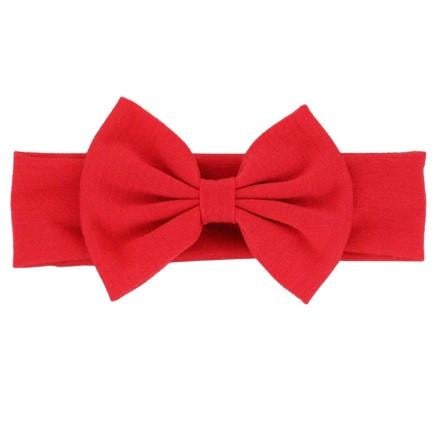 Повязка на голову детская широкая One size Красный (1710/7)