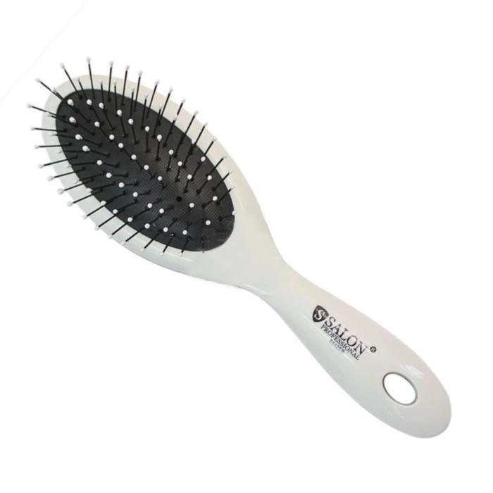 Массажная щетка Salon Professional Белый/Черный (8442EB)