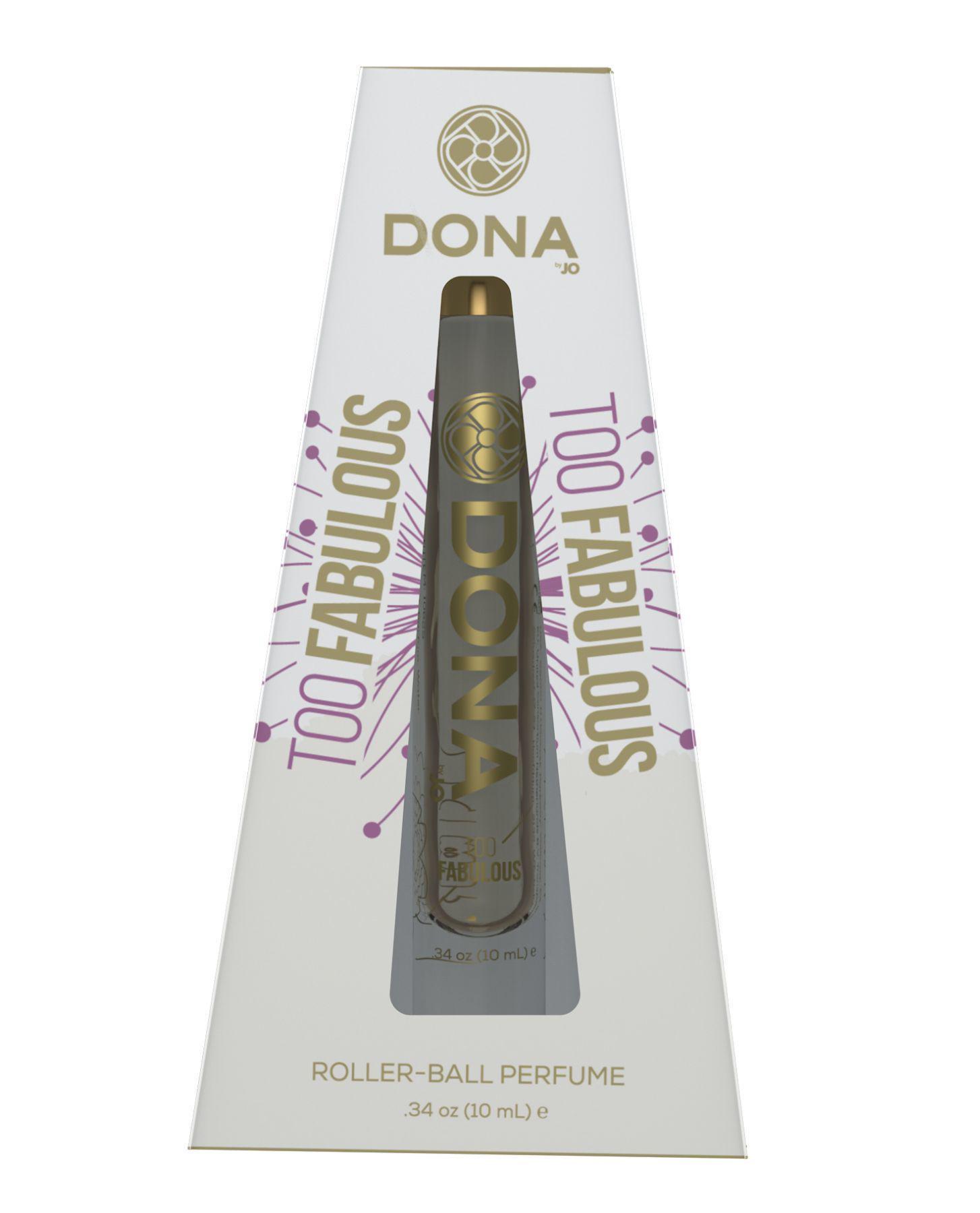 Духи с роликовым нанесением DONA Roll-On Perfume Too Fabulous 10 мл