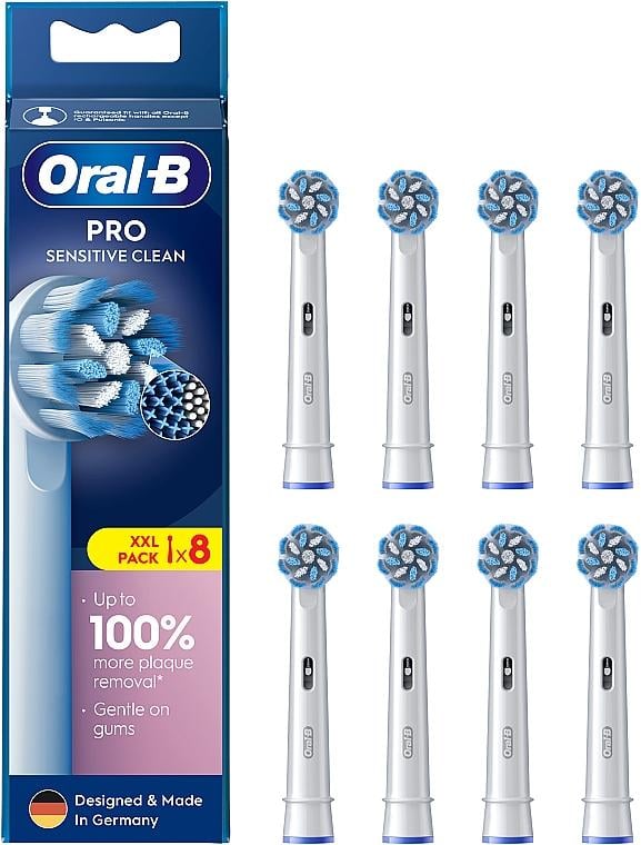 ᐉ Насадки для зубних щіток змінні Oral-B Sensitive Clean EB60RX PRO ультрам