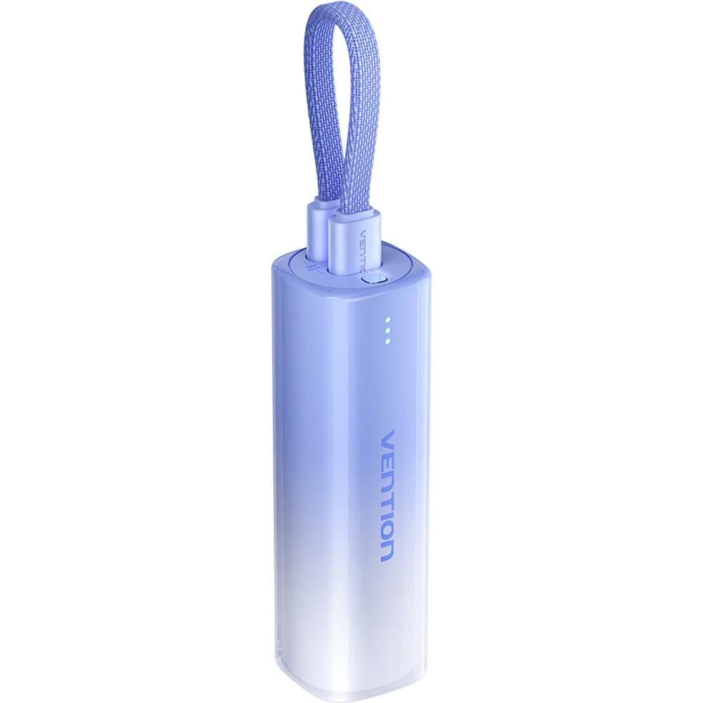 Батарея универсальная Vention FHWL0 Gradient 5000 мАч 20 W PD USB-C Lightning с кабелем Blue (644590)