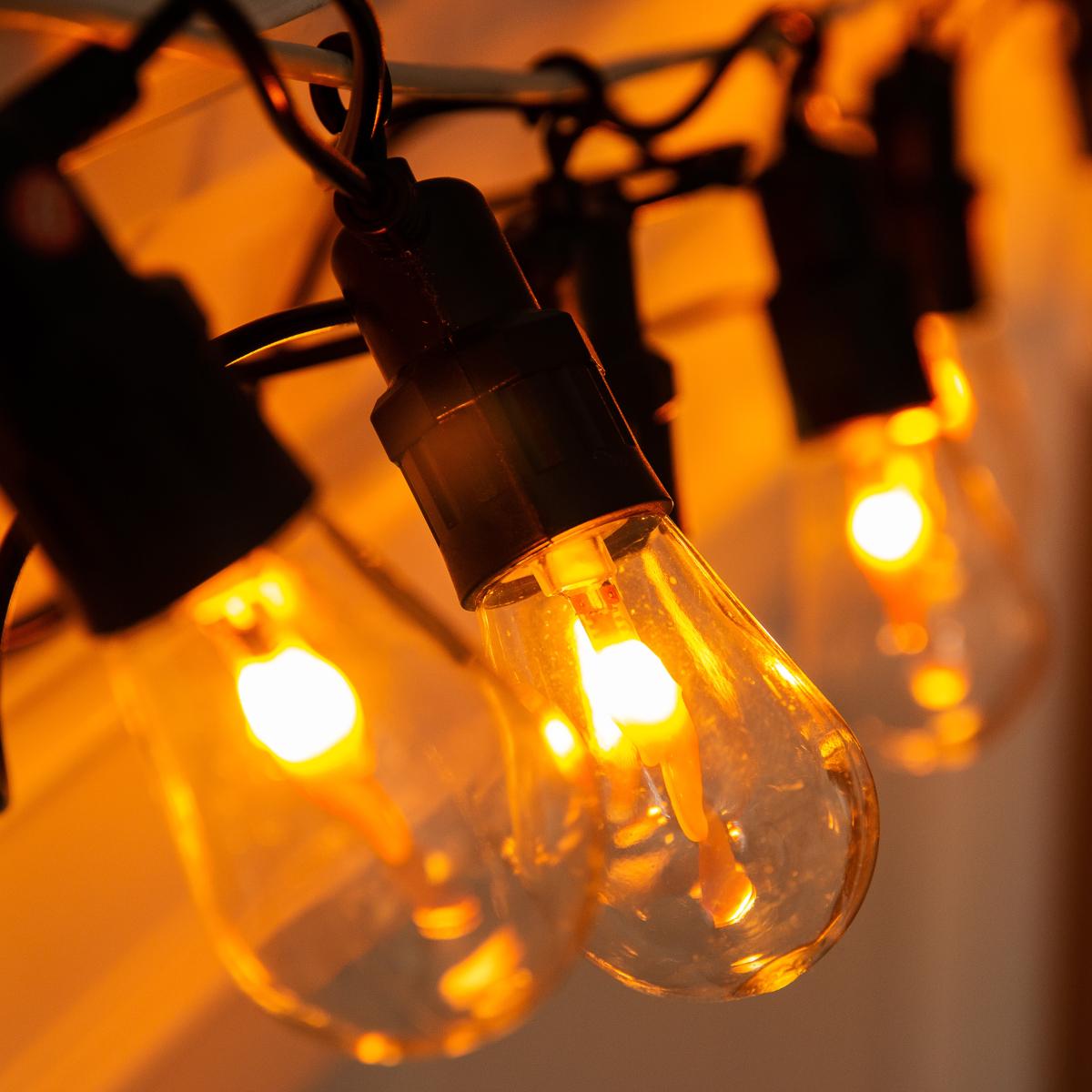 Гірлянда GarlandoPro S141 10 LEDз ПВХ 5 м Жовтий (100-107-S141) - фото 10