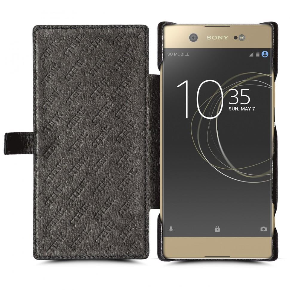 Чехол книжка Stenk Premium для Sony Xperia XA1 Ultra Черный (62557)
