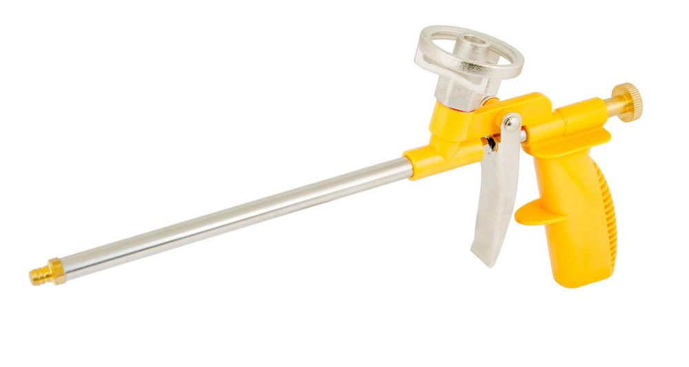 Пістолет для монтажної піни MasterTool пластиковий корпус металевий баллонопріемнік 165 мм (81-8674)