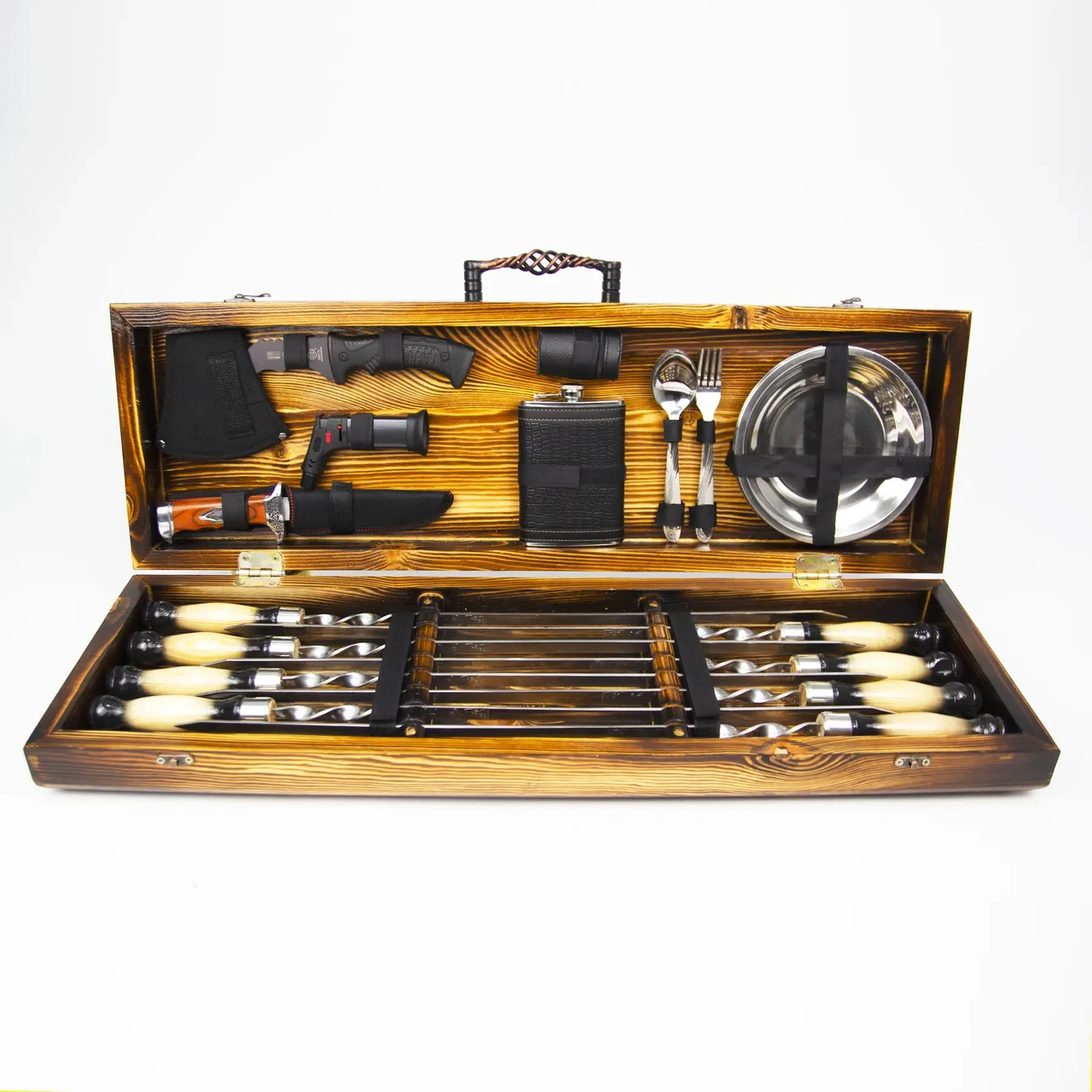 Набор шампуров в кейсе Lux Lux Happy Days Пикник (9573108)