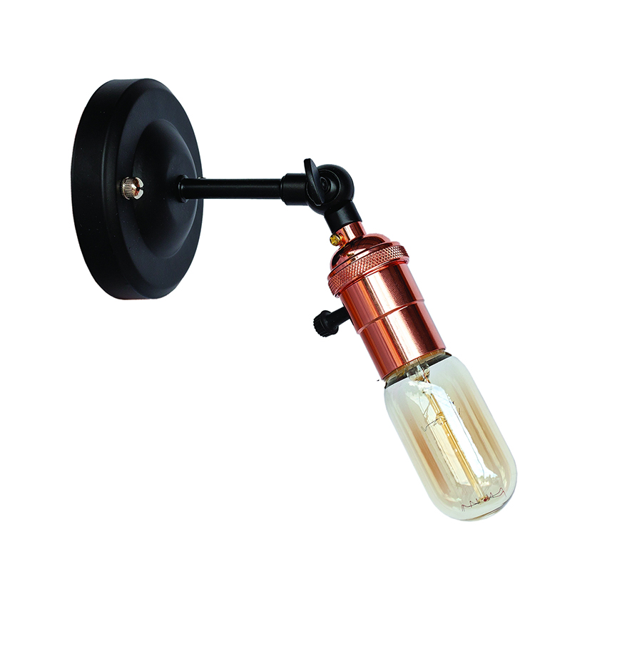 Бра Levistella Lofty с патроном AMP19 Черный/Розовое золото (1963530248)