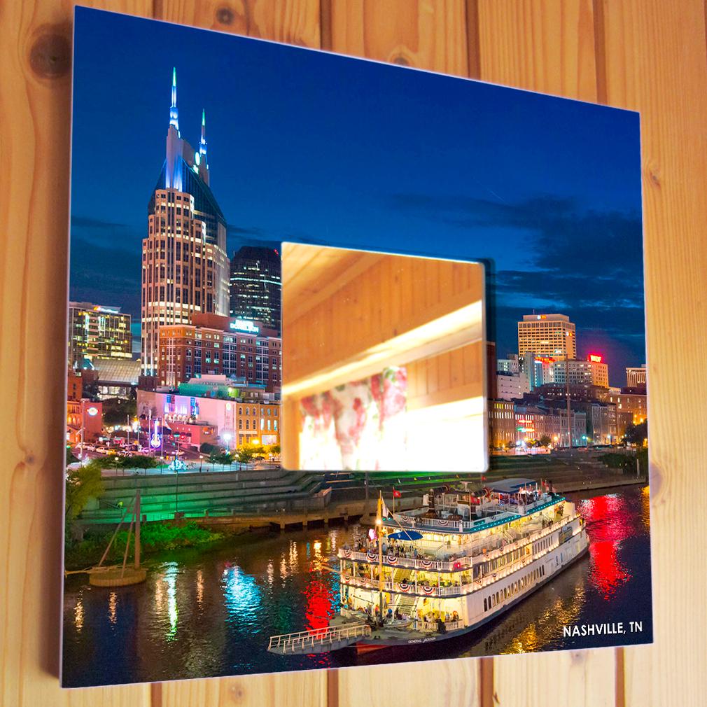 Дзеркало декоративне Нешвілл США 260х260 мм (M04041)