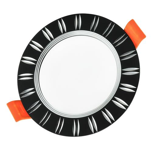 Светильник светодиодный Biom DFR-6B 6 Вт Черный круглый 5000К