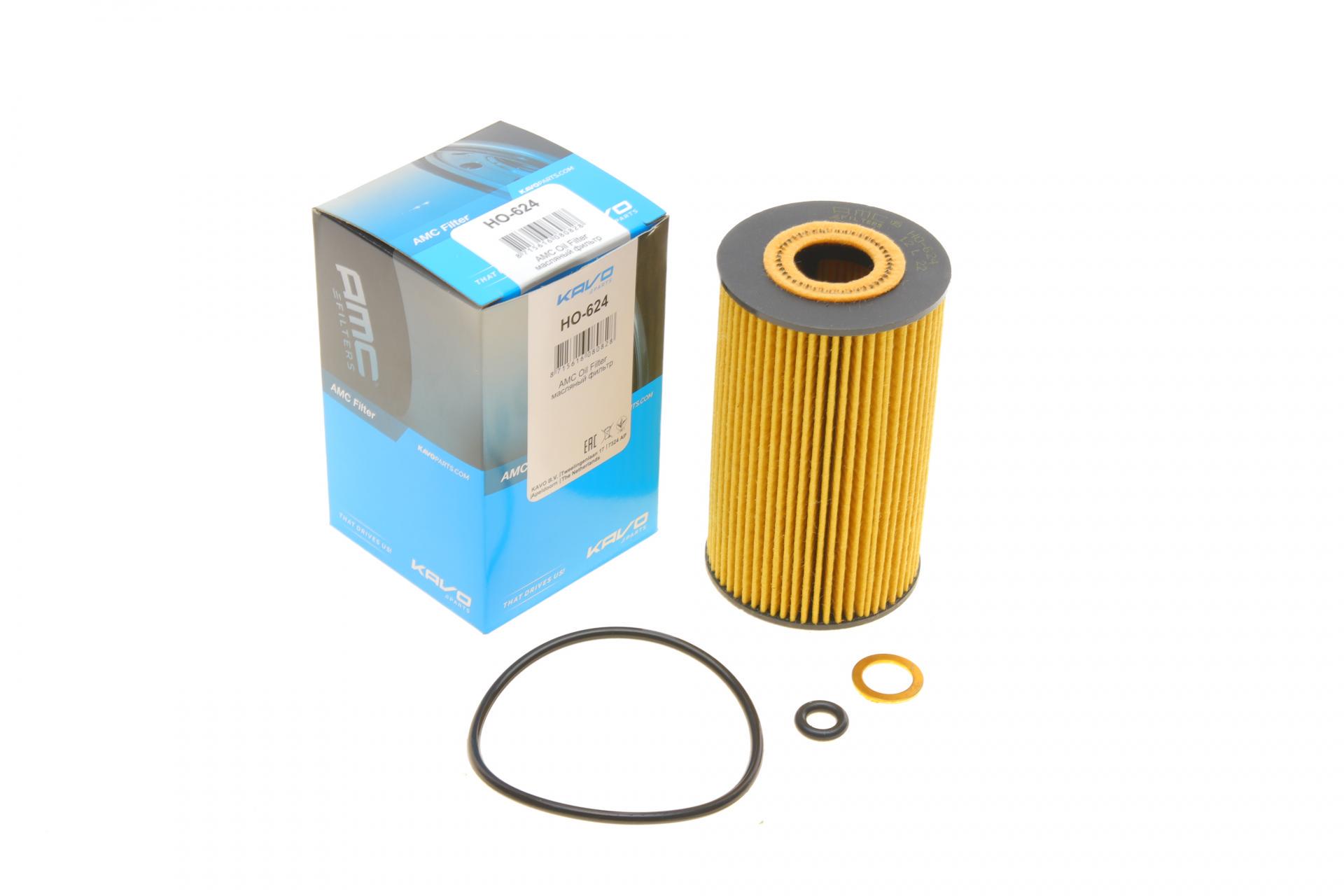 Фильтр масляный KAVO PARTS для Kia Ceed 1,6CRDi 06- (HO-624)