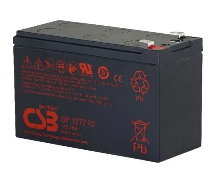 Батарея аккумуляторная СSB 7,2 Ач 12 В 151x65x94 мм (GP1272 F2)