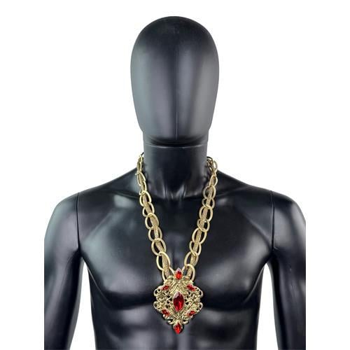 Колье Огненный овен SETA Decor (26-602GL-RD)