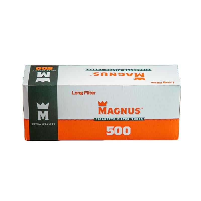 Гільзи для набивання сигарет Magnus Long Filter 500 шт.