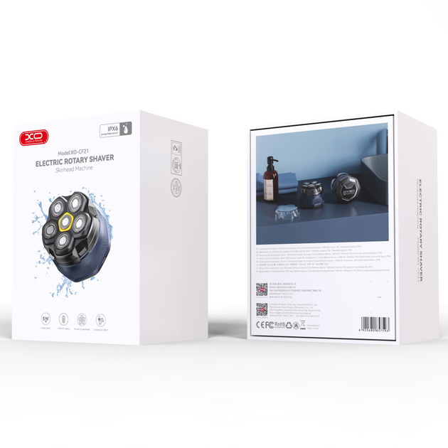 Электробритва портативная ротационная (XO. CF21) - фото 3 Электробритва портативная ротационная (XO. CF21) - фото 3