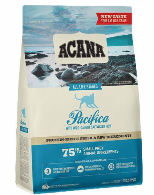 Сухой корм Acana Pacifica Cat для кошек и котят всех пород с рыбой 1,8 кг (a64118) (64992641184)