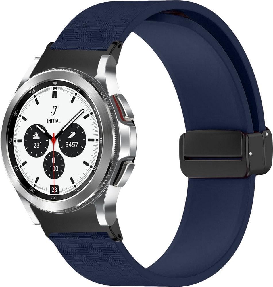 Ремешок Oncord для Galaxy Watch 4 Classic 42 мм Dark Blue (35157-5D)