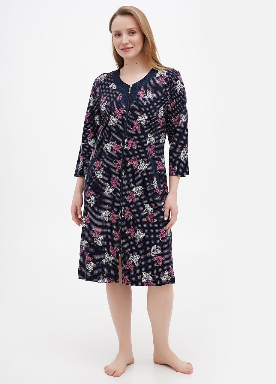 Халат Wild Love XL Темно-синий (82954-XL) Халат Wild Love XL Темно-синий (82954-XL)