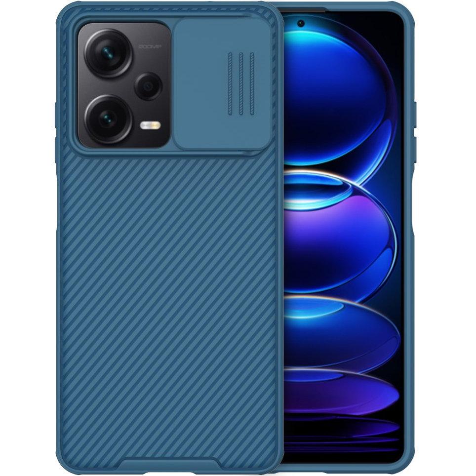 Чехол бампер Nillkin CamShield Pro Case для Xiaomi Redmi Note 12 Pro 5G / POCO X5 Pro 5G Blue - фото 2