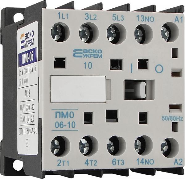 Пускатель магнитный АСКО ПМ 0-06-10 B7 24 В LC1-K0610 (A0040010129)