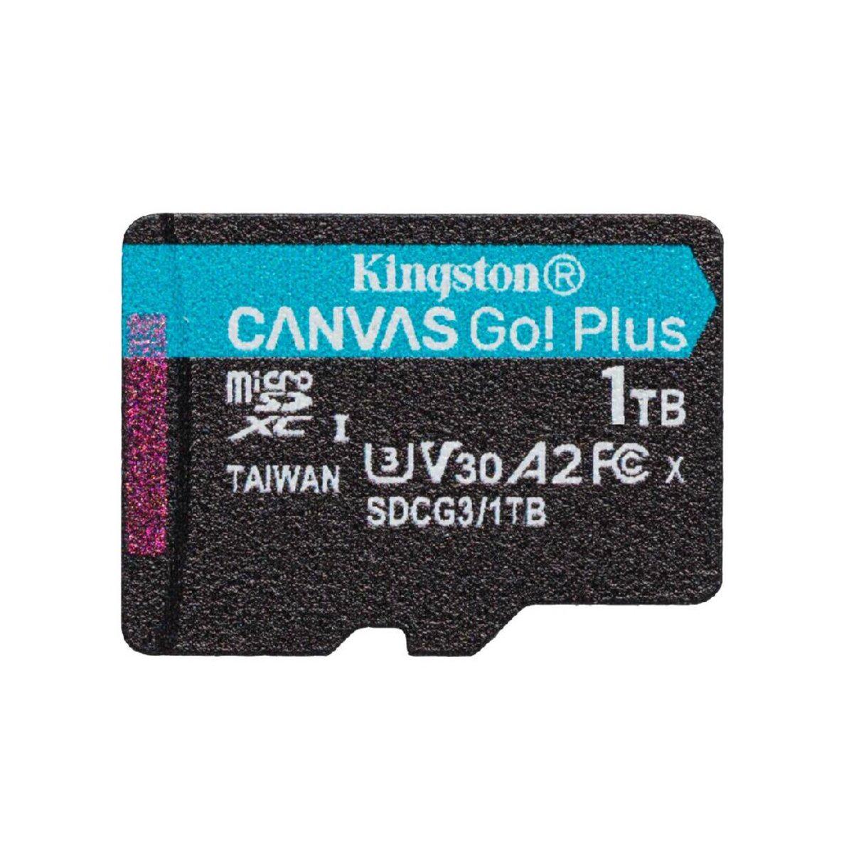 Карта памяти microSDXC Kingston Canvas Go Plus 1TB UHS-1 U3 class 10 A2 V30 R170MB/s W90MB/s (SDCG3/1TBSP)