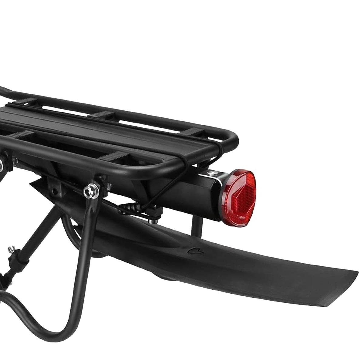 Багажник з крилом на велосипед Rockbros HJ1008 Чорний (RB-HJ1008-4020) - фото 5