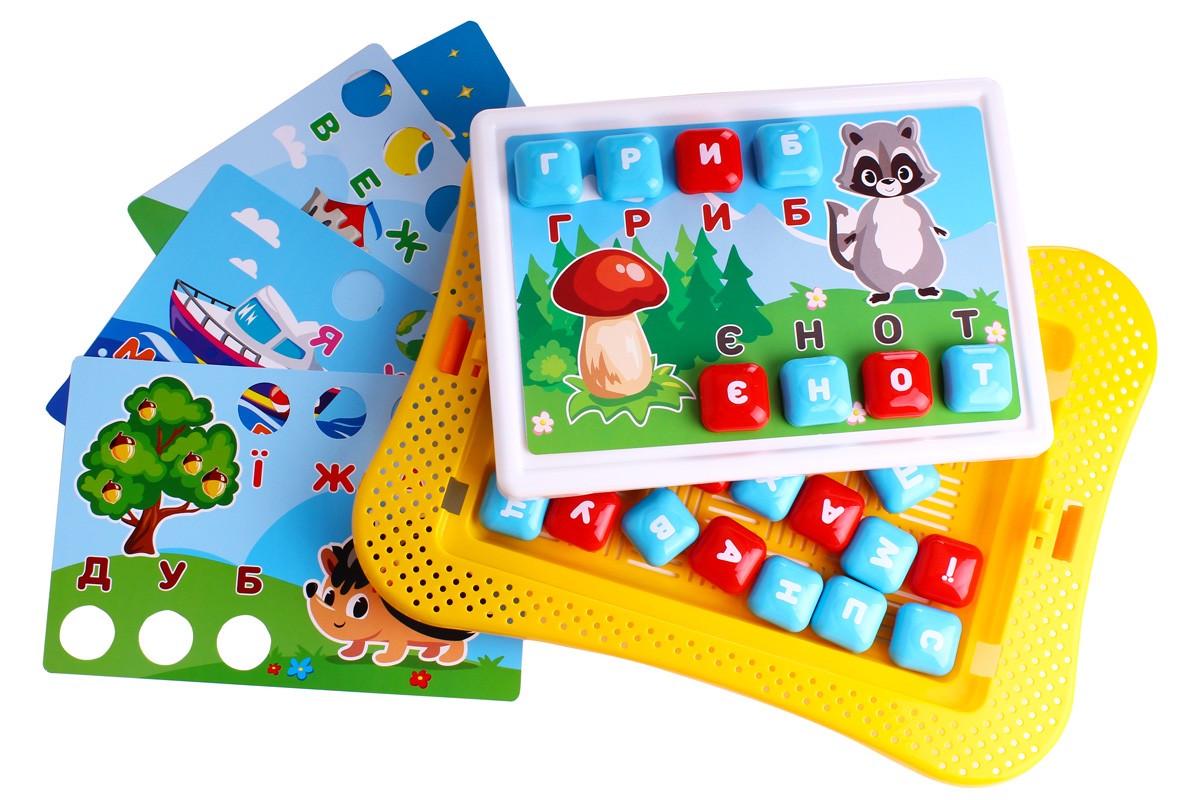 Дитяча мозаїка з літер ТехноК Розвиваюча іграшка (7877)