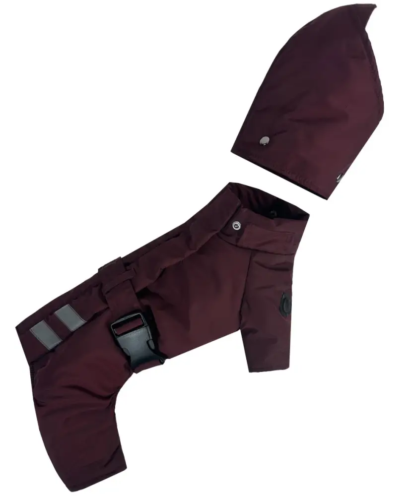 Комбинезон зимний Dogs Bomba с поясом р. 5 Марсала - фото 2 Комбинезон зимний Dogs Bomba с поясом р. 5 Марсала - фото 2