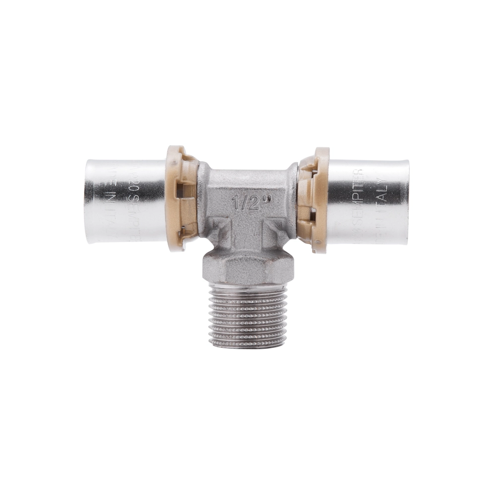 Трійник для обтиску труб ICMA №407 20x1/2" З (SD00009349) - фото 2 Трійник для обтиску труб ICMA №407 20x1/2" З (SD00009349) - фото 2